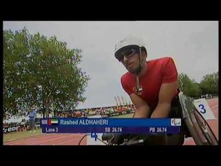 Athletics - men's 200m T54 semifinals 2 - 2013 IPC Athletics WorldChampionships, Lyon