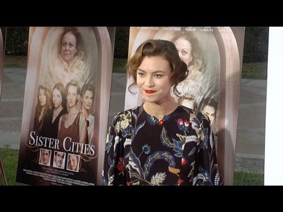 Elvy Yost "Sister Cities" Premiere Red Carpet