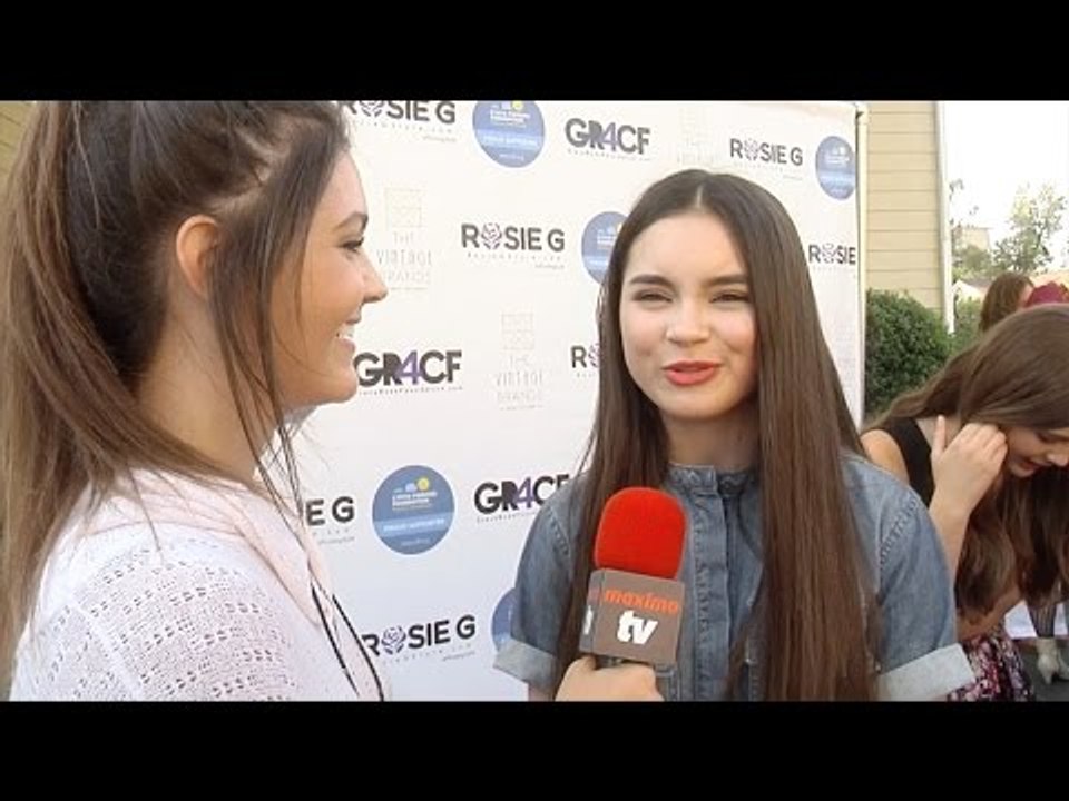 Landry Bender Interview | Rosie G's 2nd annual "GR4CF" Fundraiser Purple Carpet