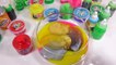 1000 Degree Ball VS Combine Glitter Slime Clay Learn Colors Slime Icecream DIY-xu0ci7AopHU