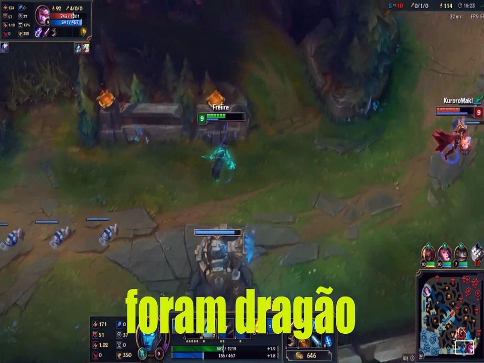 roubando dragon league of legends