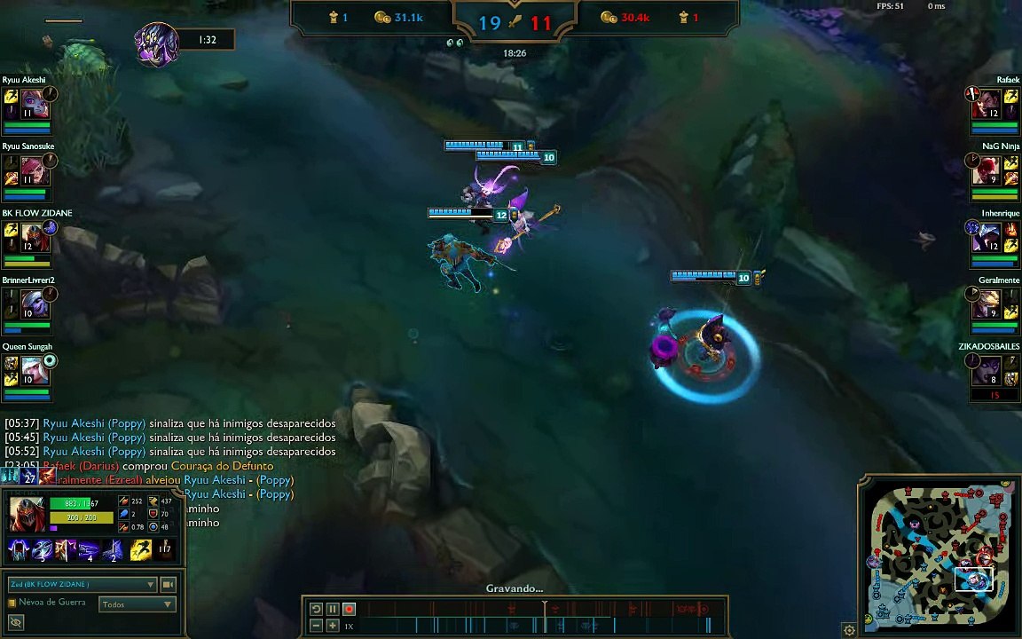 Zed v ez