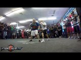 Miguel Cotto boxing workout video - GOPRO 4 - Cotto vs. Canelo full video