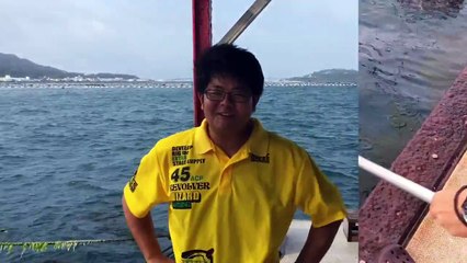 【本部イカダ】素人がカーエを狙う　グルクマが爆釣！タマン　カーエー　沖縄釣りさぁ〜部その１９