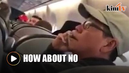 "You can drag me out, I'm not going."