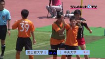 関東大学サッカー2014リーグ戦、国士舘大学vs中央大学
