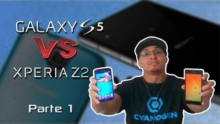 Samsung Galaxy S5 vs Sony Xperia Z2 (Comparativo) PARTE 1