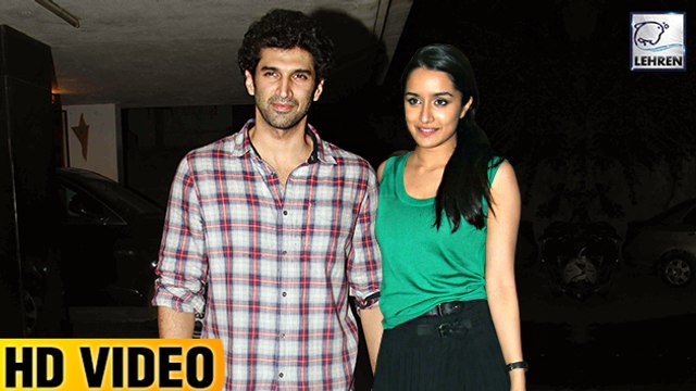 Aditya Roy Kapur & Shraddha Kapoor Party Together