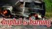 Manipur Voilence : 22 vehicles gutted in Imphal, Curfew imposed | Oneindia News