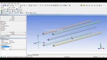 How to Design a Shell and Tube type Heat Exchanger in Design Modeler for CFD Simulation