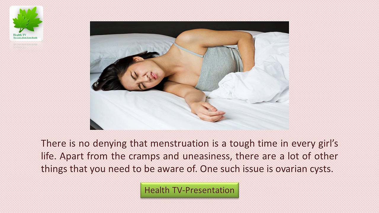 How To Cure Ovarian Cysts Naturally