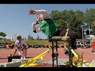 Athletics - Nadia Medjemej - women's shot put F55/56/57 final   - 2013 IPC Athletics Worlds
