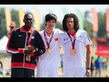 Athletics - men's long jump T46 Medal Ceremony - 2013 IPC Athletics World Championships, Lyon
