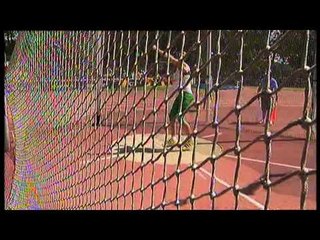 Athletics - Guy Henly - men's discus throw F37/38 final  - 2013 IPC Athletics World Champs