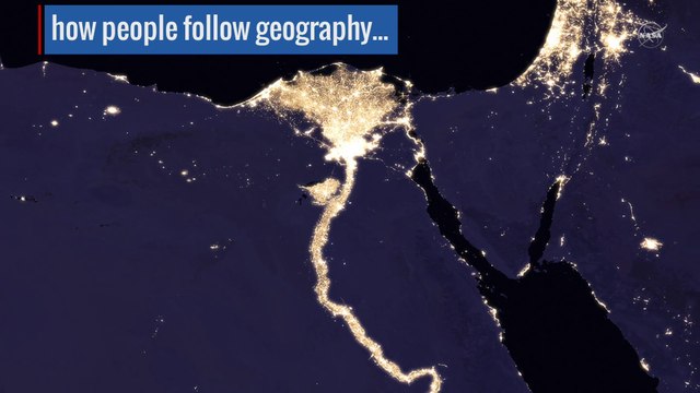 Lights Of Earth at Night | Human Activity Clearly Visible From Space