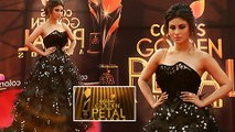 Mouni Roy Bold In Black | 5th Colors Golden Petal Awards 2017 | TellyMasala