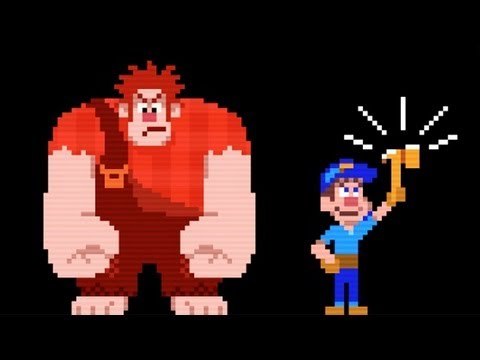 Les Mondes de Ralph Le Jeu Vidéo Ralph La Casse (8 Bit)