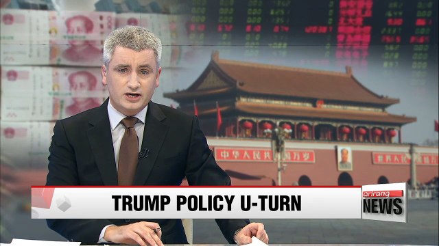 Trump steps back from labeling China currency manipulator