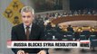 : Russia vetoes UN resolution on Syria chemical attack