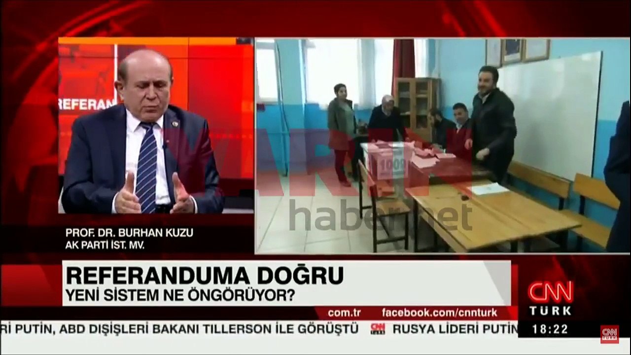 Burhan Kuzu, Nevşin Mengü'nün sorusuna yanıt veremeyince kızdı