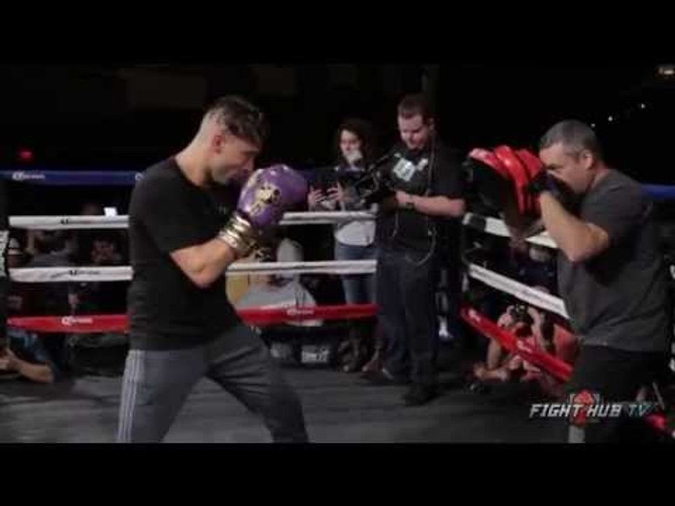 Gennady Golovkin vs. David Lemieux Full Video - COMPLETE Lemieux media workout video