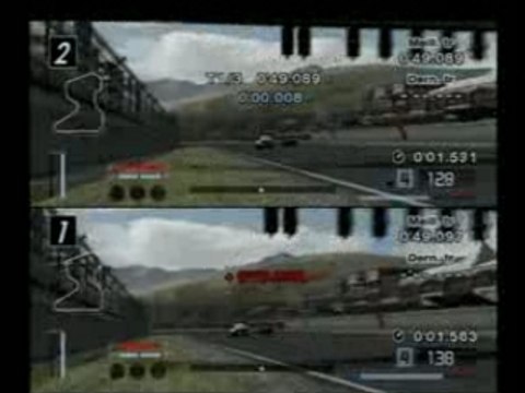 GT4 test 1 AE86 vs cappuccino initial D duel