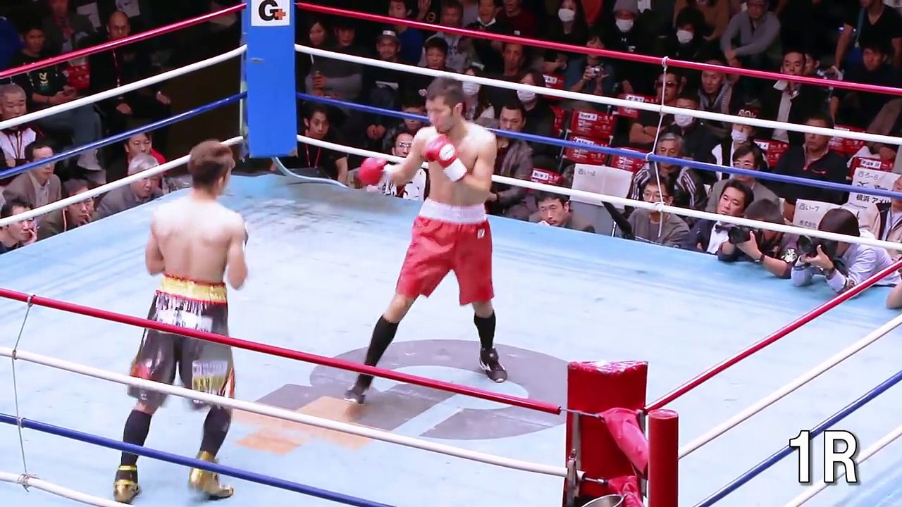 石井龍輝 1RKO 森田陽 （東日本新人王決勝）Ryuki Ishii(lightweight)（2016.11.13）