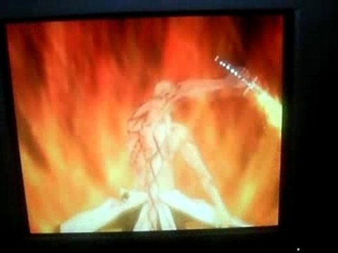 Bleach Blade Battle 2nd sur PS2 Yamamoto Genryuusai Bankai