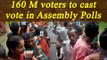 Assembly Elections 2017: 160 million voters to cast vote, says EC; Watch Video | Oneindia News