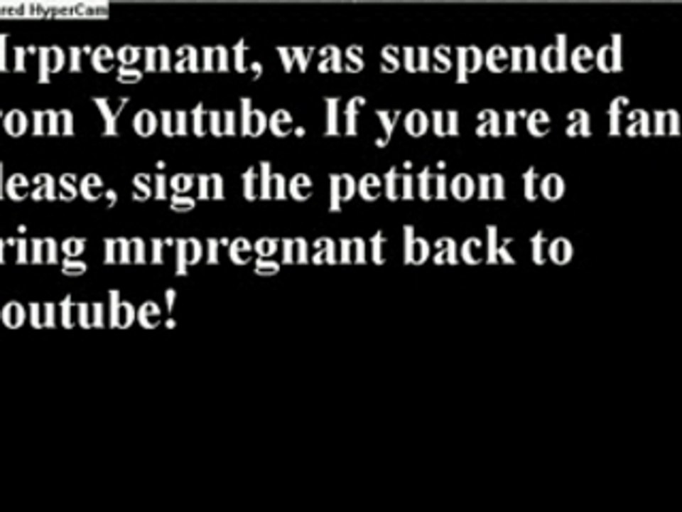 Mrpregnant Petition Link