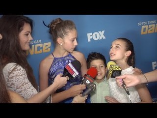 Tate, JT & Emma SYTYCD The Next Generation Top 8 Live Show Backstage Interview