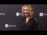 Beverley Mitchell 4moms Self-Installing Car Seat Launch Black Carpet