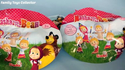 Masha and the Bear Surprise Bags unboxing frdferwtert546546