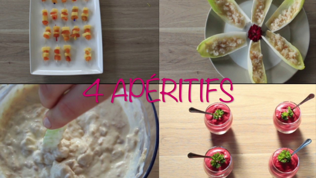 Recette 4 Apéritifs