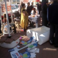 Neden Evet Diyeceğiz" Deyip Saldırdı: 4 Yaralı