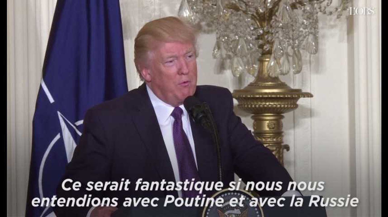 Trump : "Ce serait fantastique si nous nous entendions avec Poutine et la Russie"
