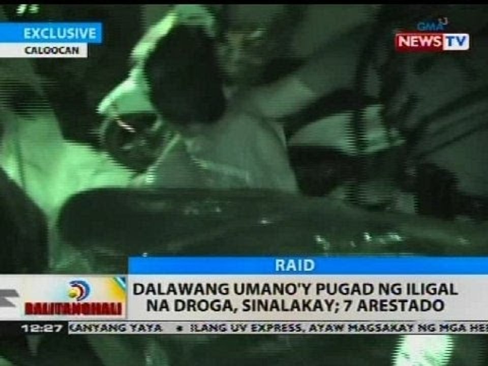 BT: Dalawang umano'y pugad ng iligal na droga, sinalakay