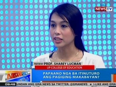 NTG: Papaano nga ba itinuturo ang pagiging makabayan?