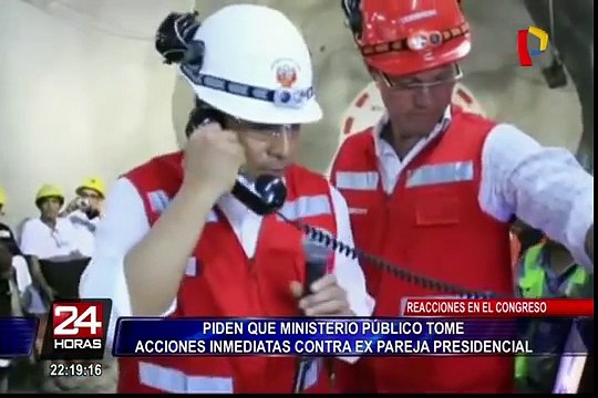 Piden tomar acciones inmediatas contra Nadine Heredia y Ollanta Humala