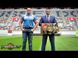 Wladimir Klitschko vs. Tyson Fury full video- Complete Klitschko media conference call