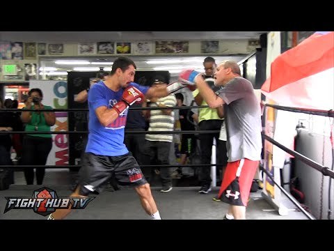 Lucas Matthysse vs. Viktor Postol full video- COMPLETE Postol media workout video