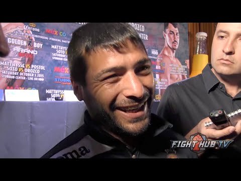 Lucas Matthysse Danny Garcia ran like a chicken; I deserve big fights like Pacquiao