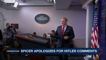 PERSPECTIVES | Israelis react to Spicer's Hitler comments  | Thursday, April 13th 2017