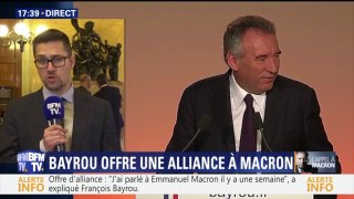 Bayrou propose une alliance à Macron - ré