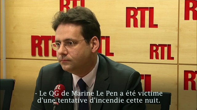 QG de Marine Le Pen incendié : C'est un acte innaceptable , juge Matthias Fekl
