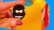 Play Doh Ice Cream Cone Surprise Eggs - Spongebob, Shopkins,asd Angry Birds Toy Playdough