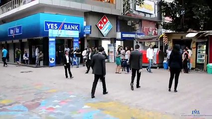 Unbelievable Delhi Flash Mob -- Managers breaking the stereotype -- IMI New Delhi