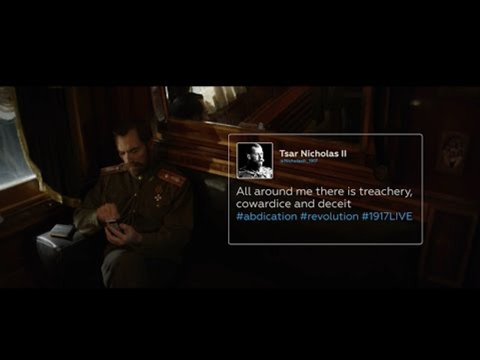 Retweet the Revolution: What if Twitter existed 100 years ago? (#1917LIVE PROMO)