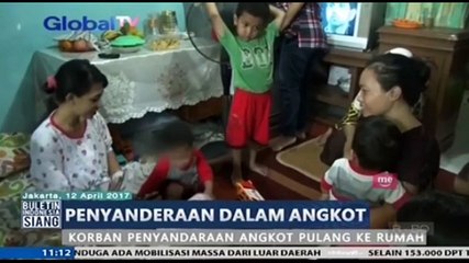 Korban Penyanderaan Angkot Pulang ke Rumah