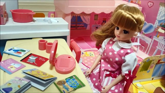 リカちゃんのランドセル！ 寝坊してたいへんだー！★子供向け おもちゃ アニメ キッズ 人形 ごっこ 寸劇 トイキッズ Toy kids